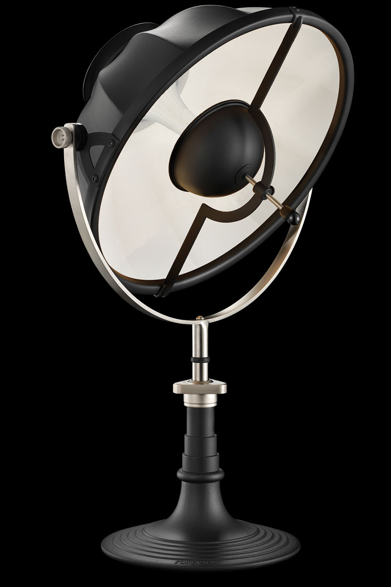 Lampe de table Fortuny Armilla 41 Noire et Blanc