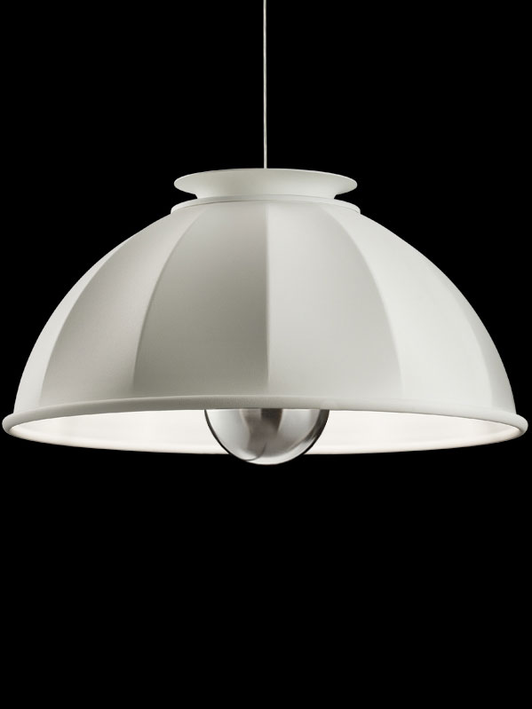 Suspension Fortuny Cupola 76 blanche