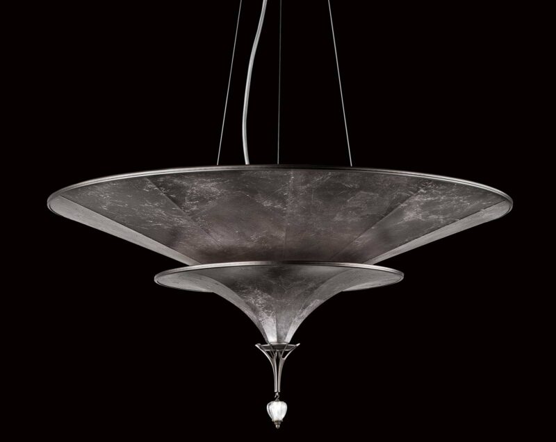 Fortuny Icaro glass fibre 2 tiers lamp