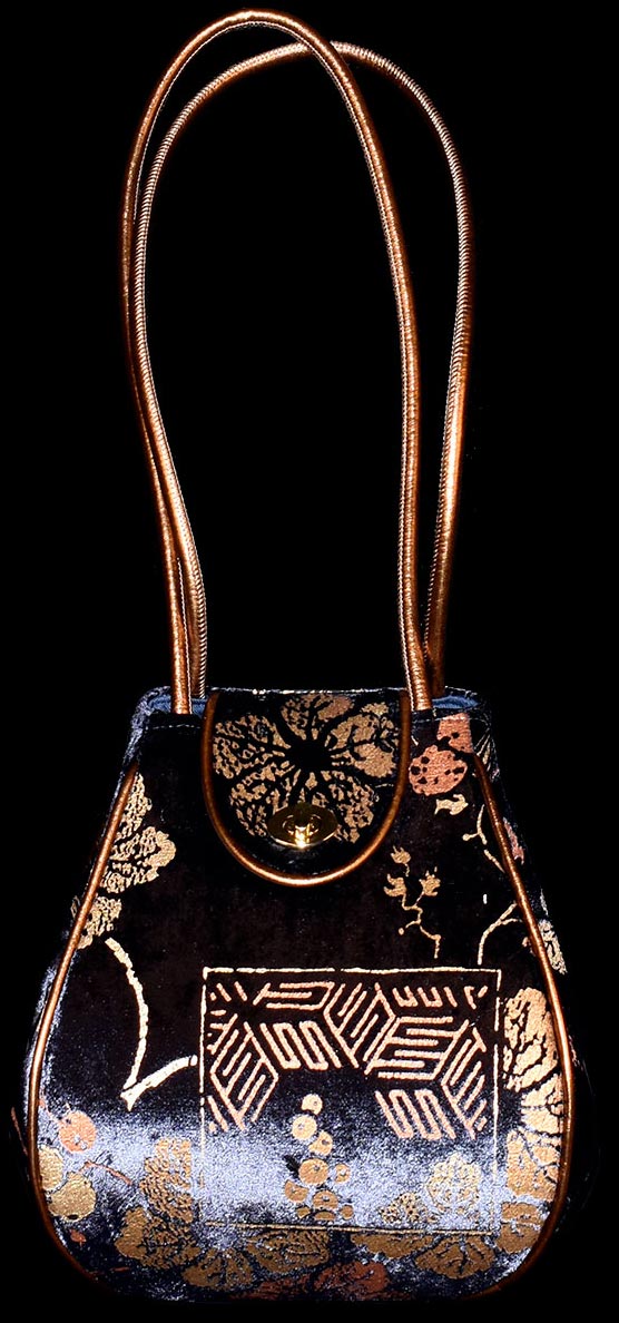 Fortuny Moretta velvet handbag