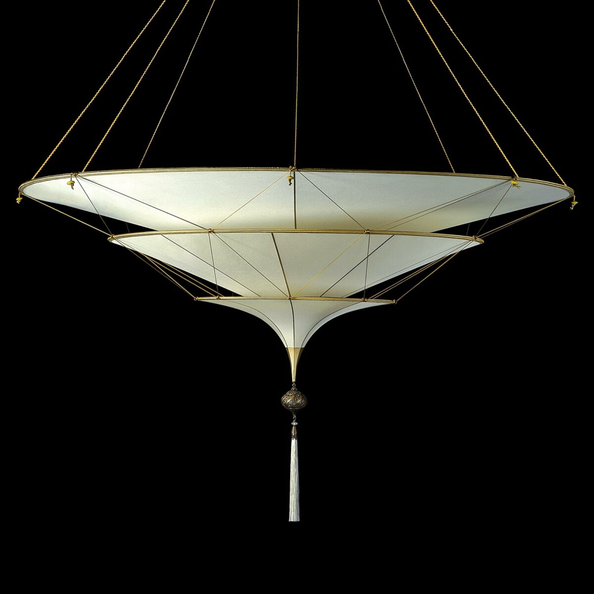 Vogue | Luminaire en soie unie