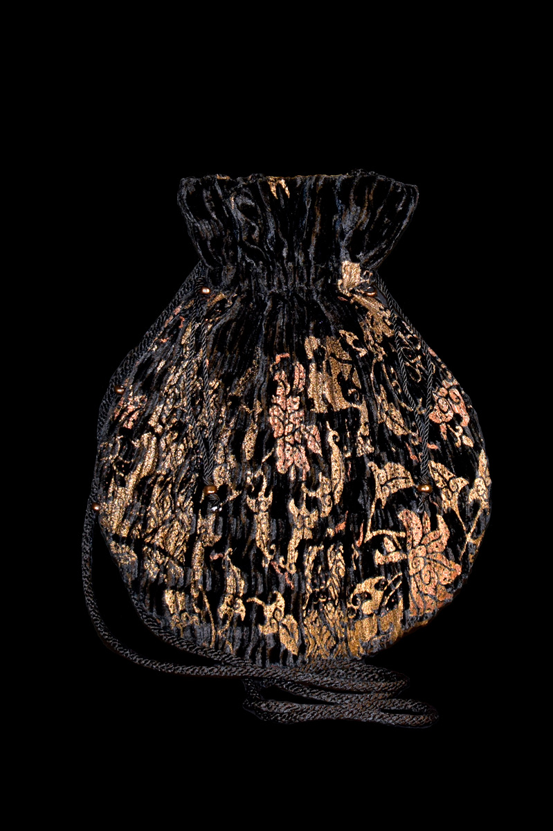 Fortuny Bag 4P Black Peperoncino