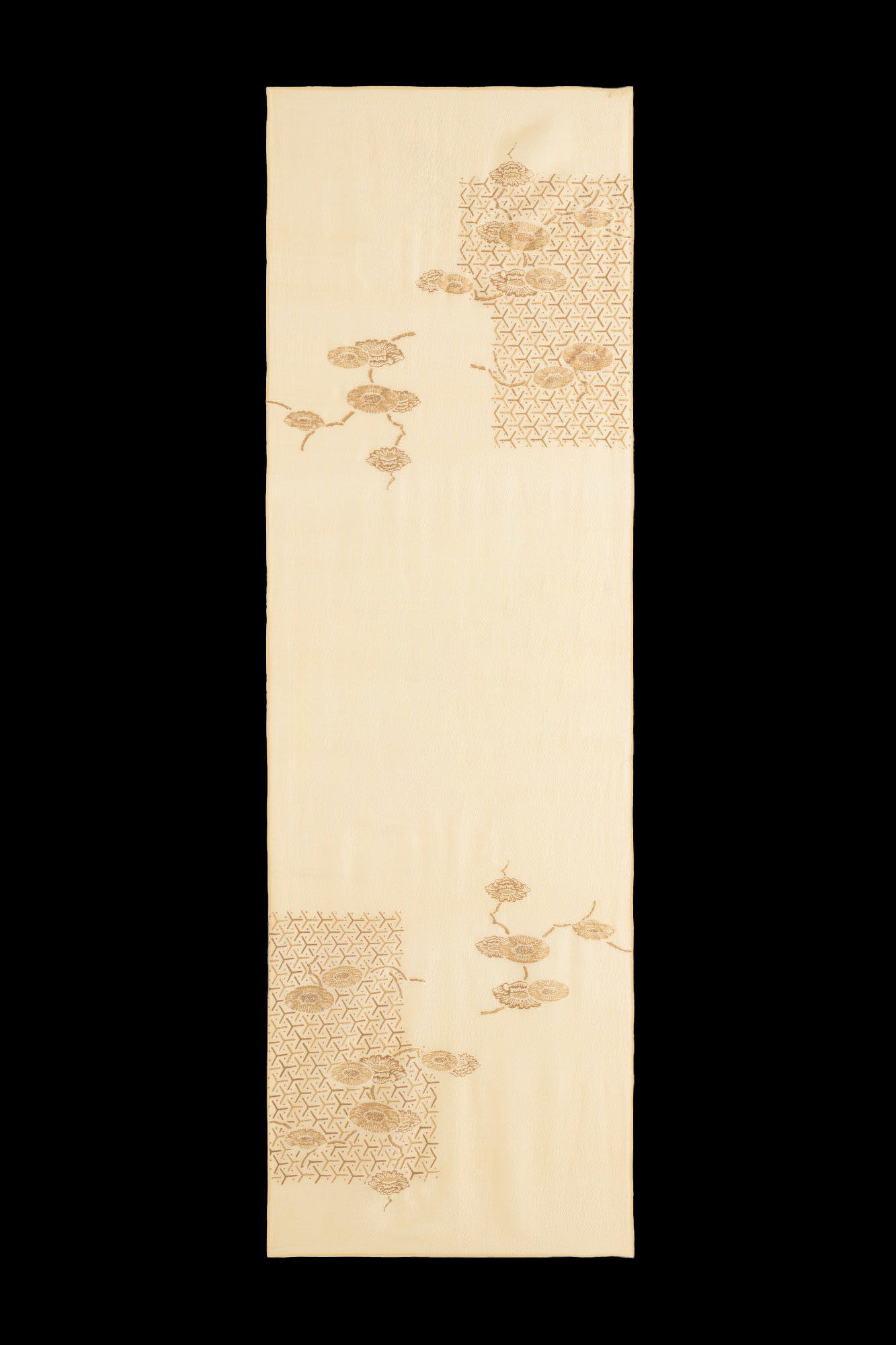 Écharpe en Crêpe Georgette | Japan Beige